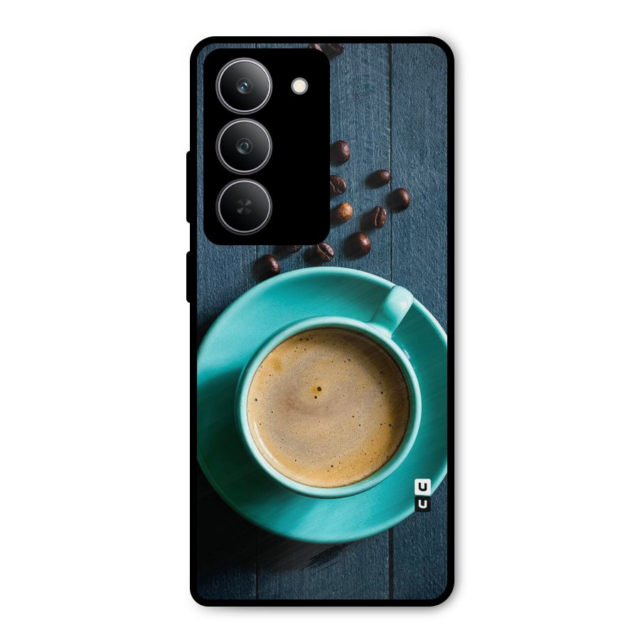 Coffee Beans and Cup Metal Back Case for Realme 14x