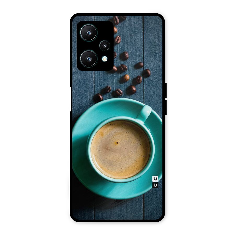 Coffee Beans and Cup Metal Back Case for Realme 9 Pro 5G