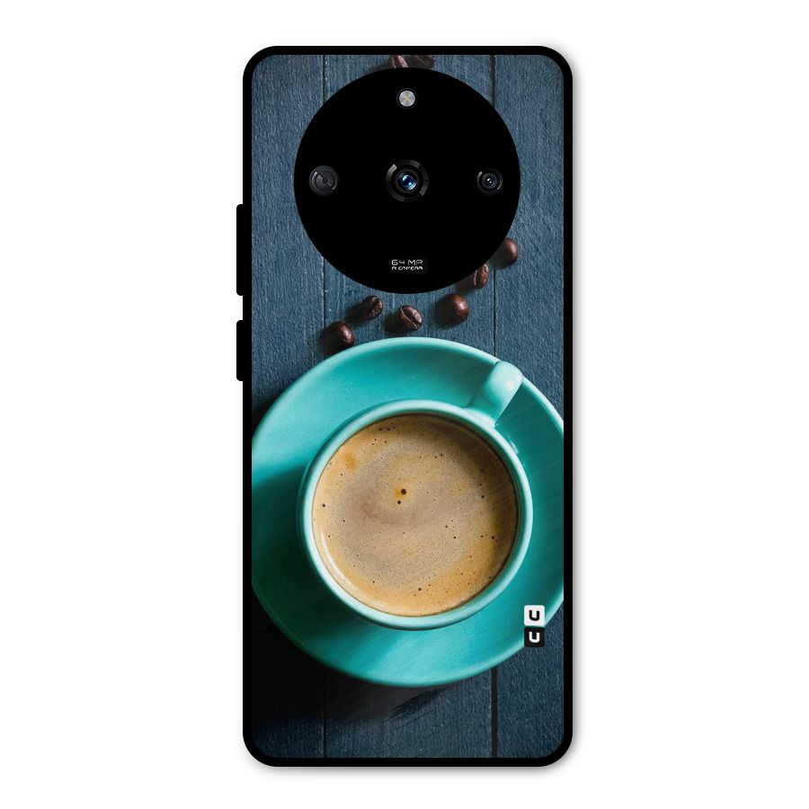 Coffee Beans and Cup Metal Back Case for Realme Narzo 60 5G
