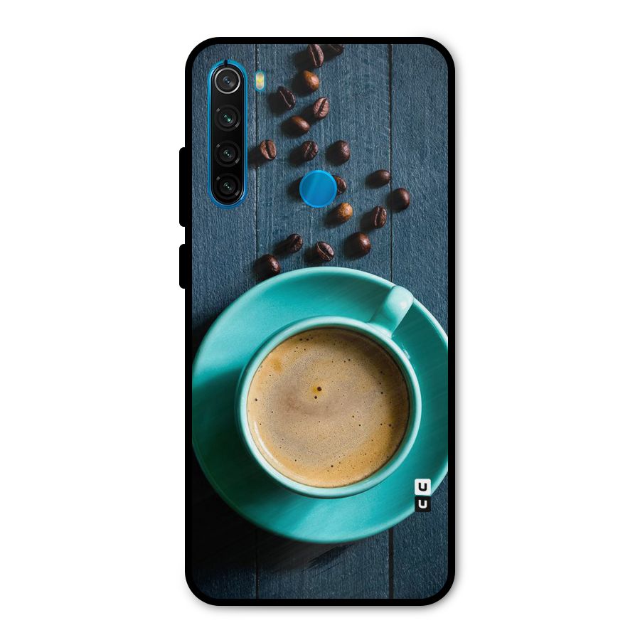 Coffee Beans and Cup Metal Back Case for Redmi Note 8