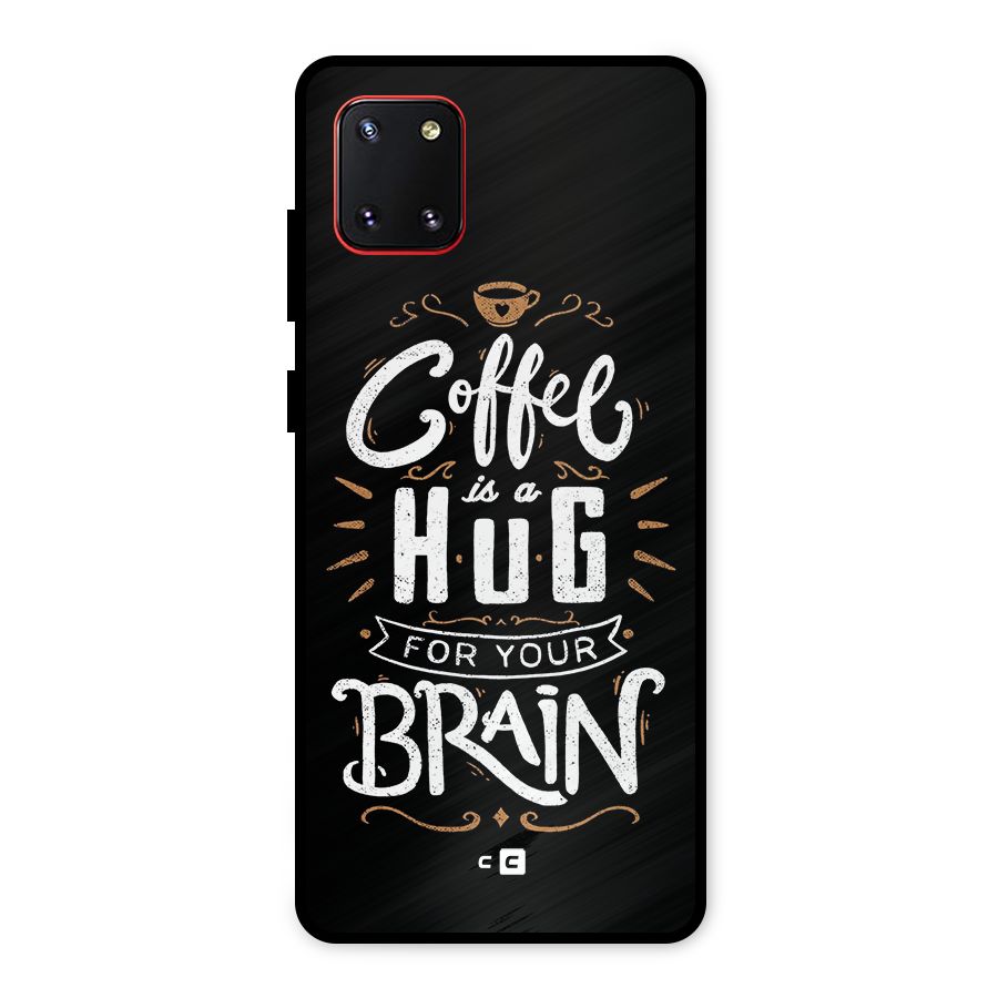 Coffee Brain Metal Back Case for Galaxy Note 10 Lite