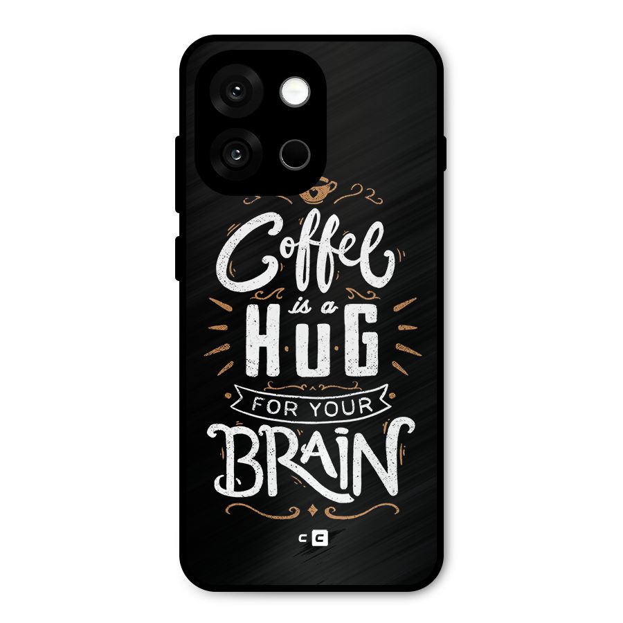 Coffee Brain Metal Back Case for OnePlus 13s