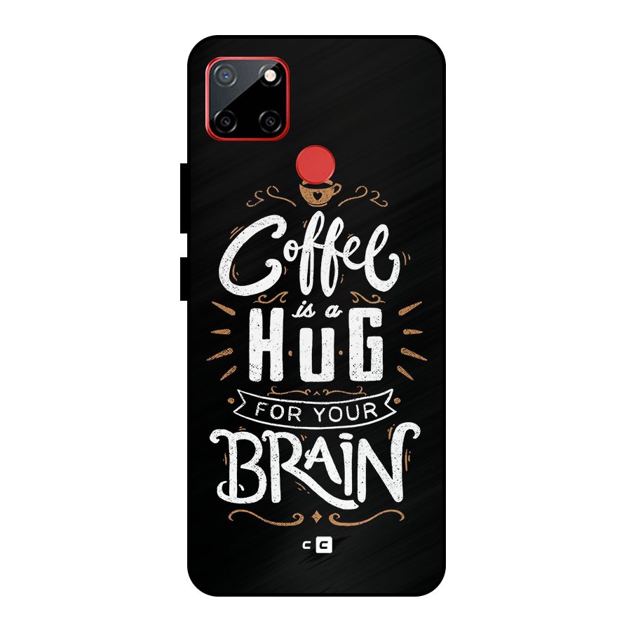 Coffee Brain Metal Back Case for Realme C12