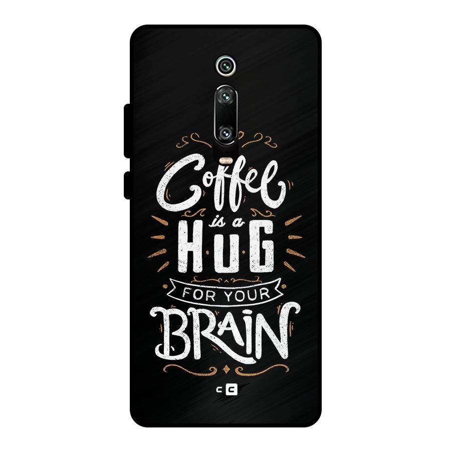 Coffee Brain Metal Back Case for Redmi K20 Pro