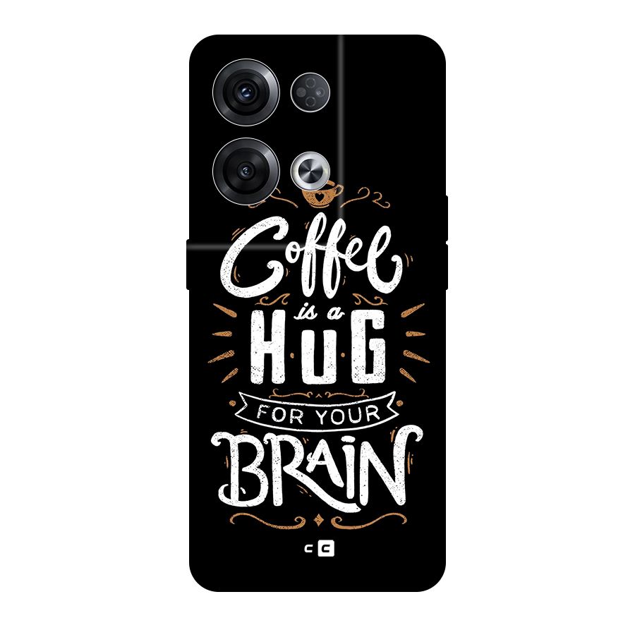 Coffee Brain Original Polycarbonate Back Case for Oppo Reno8 Pro 5G