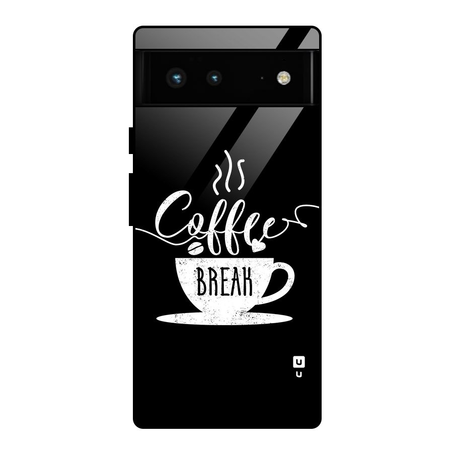 Coffee Break Glass Back Case for Google Pixel 6