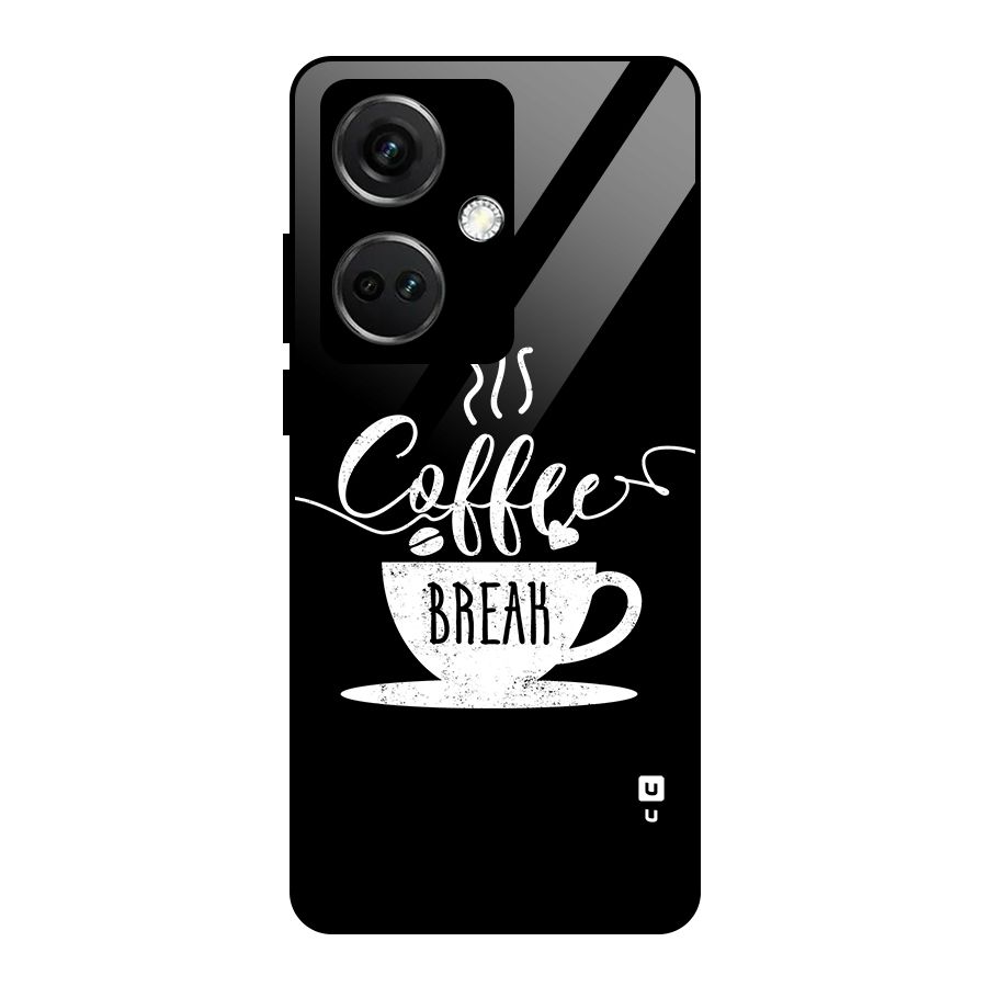 Coffee Break Glass Back Case for OnePlus Nord CE 3 5G