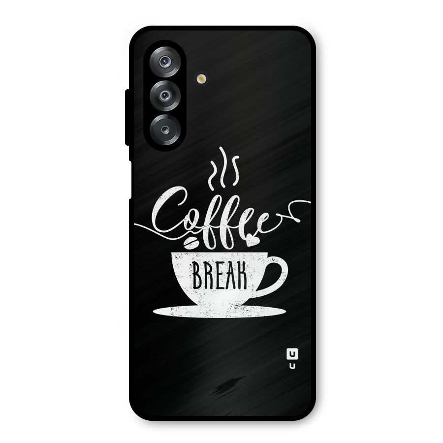 Coffee Break Metal Back Case for Galaxy A26