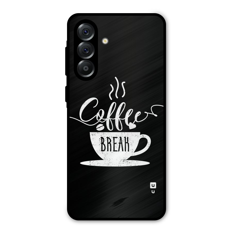 Coffee Break Metal Back Case for Galaxy A36