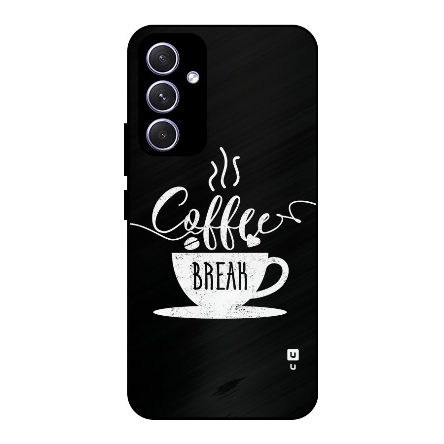 Coffee Break Metal Back Case for Galaxy A54