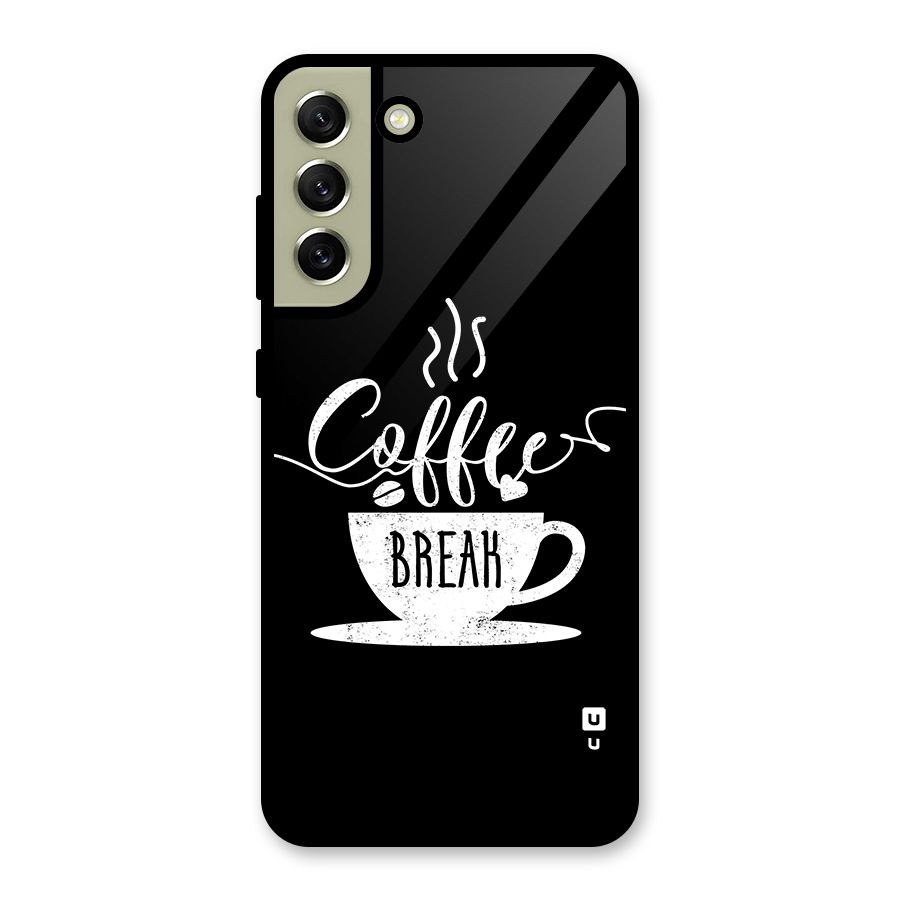 Coffee Break Metal Back Case for Galaxy S21 FE 5G (2023)