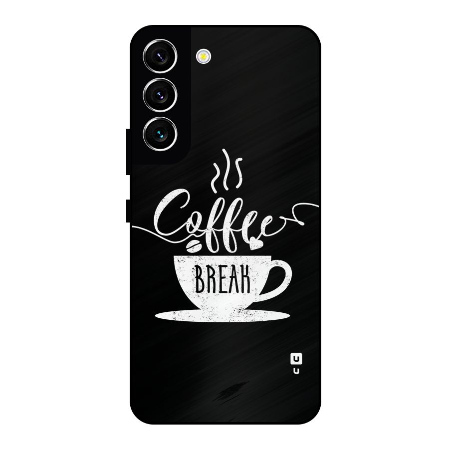 Coffee Break Metal Back Case for Galaxy S22 5G