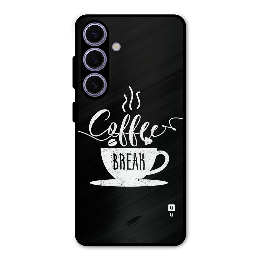 Coffee Break Metal Back Case for Galaxy S24