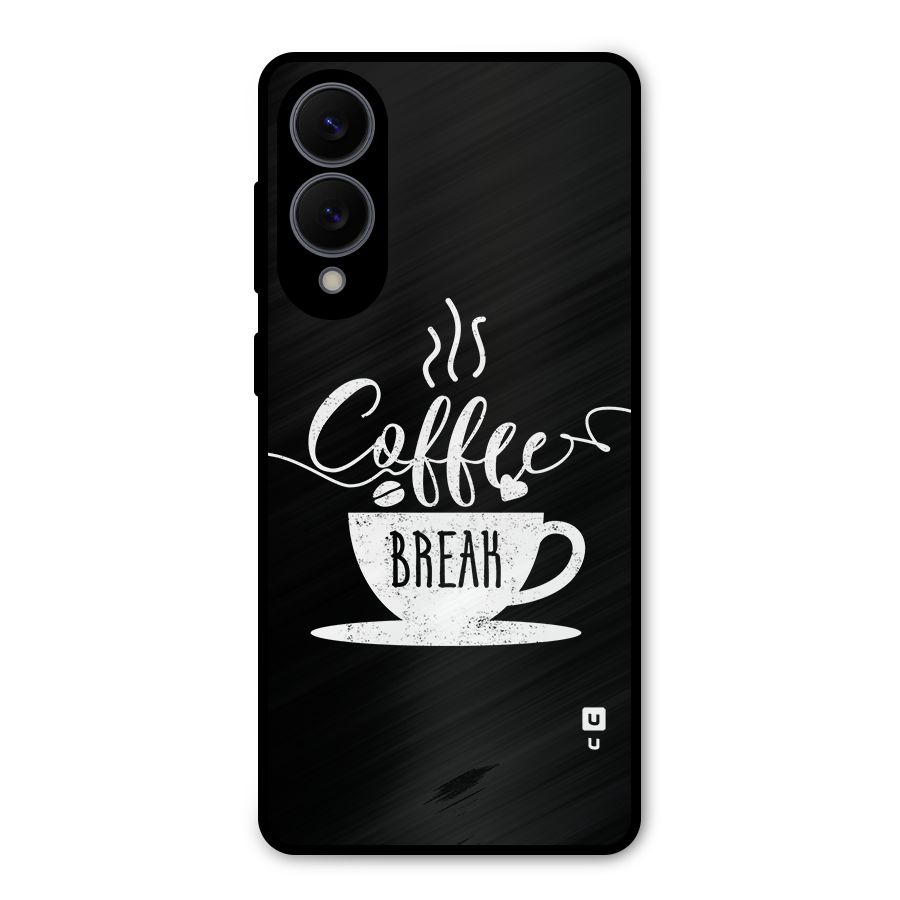 Coffee Break Metal Back Case for Galaxy S25 Edge