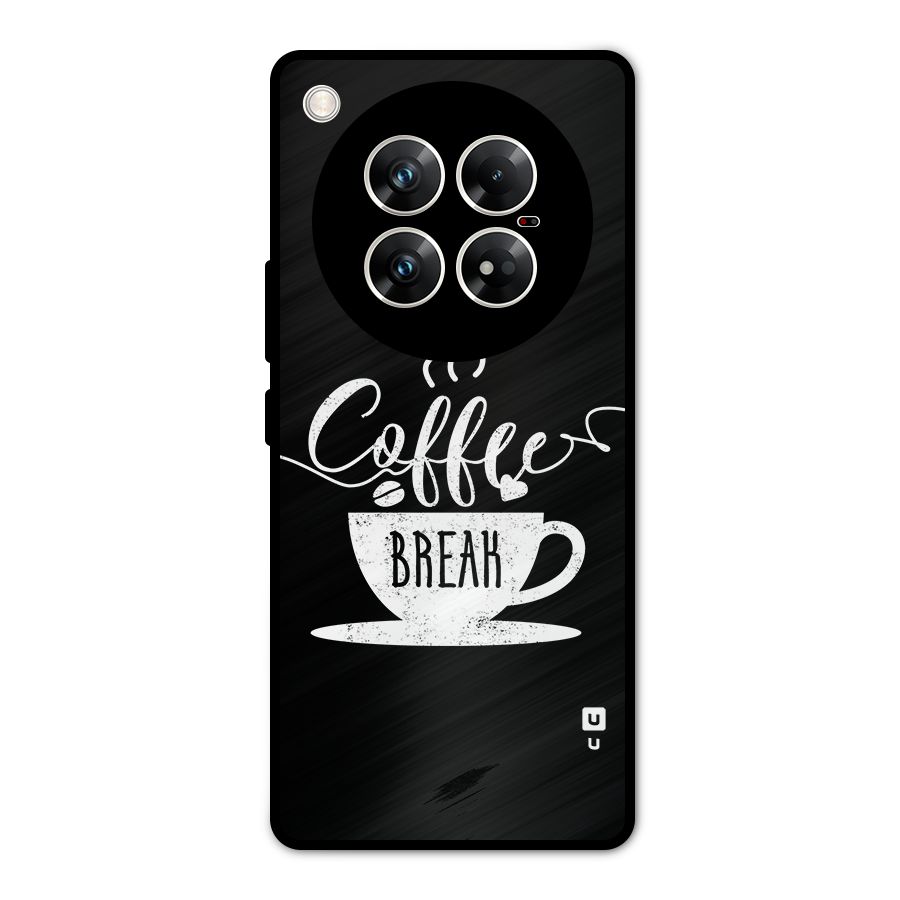 Coffee Break Metal Back Case for Infinix Zero 40 5G