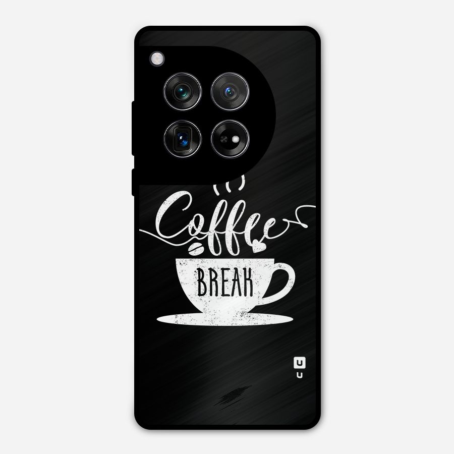 Coffee Break Metal Back Case for OnePlus 12