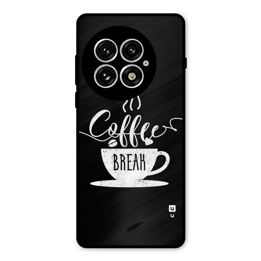 Coffee Break Metal Back Case for OnePlus 13
