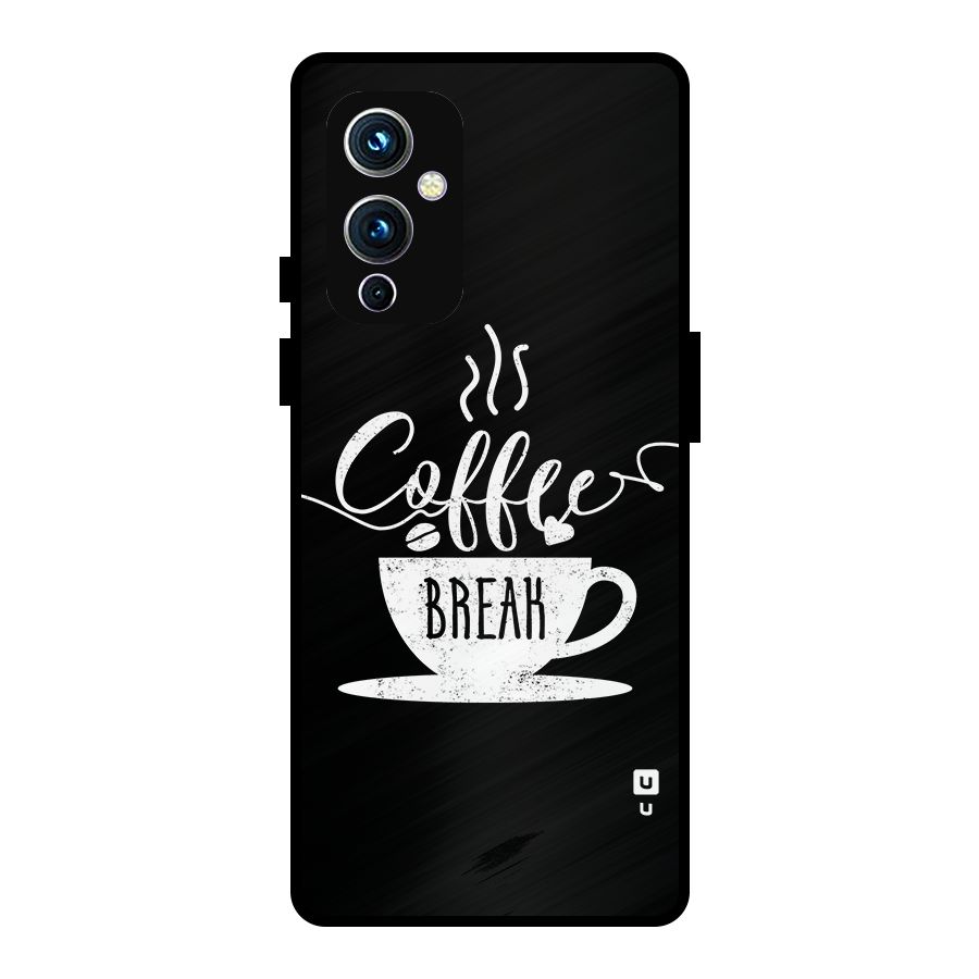 Coffee Break Metal Back Case for OnePlus 9