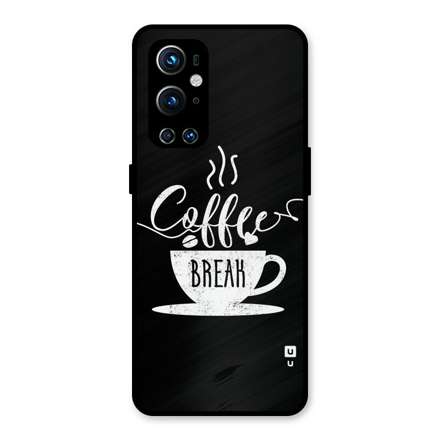 Coffee Break Metal Back Case for OnePlus 9 Pro