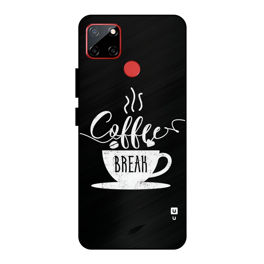 Coffee Break Metal Back Case for Realme C12