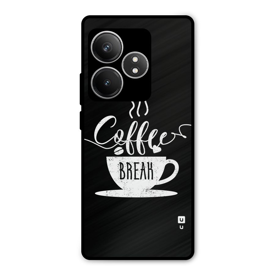 Coffee Break Metal Back Case for Realme GT 6T