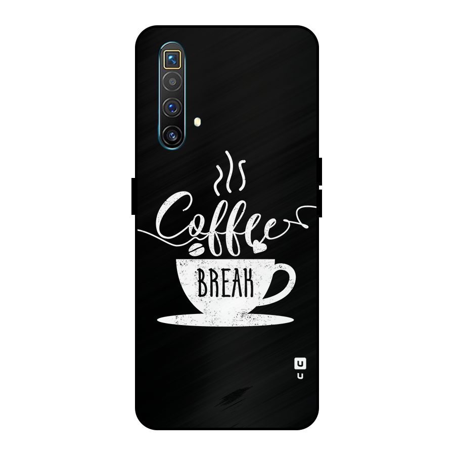 Coffee Break Metal Back Case for Realme X3