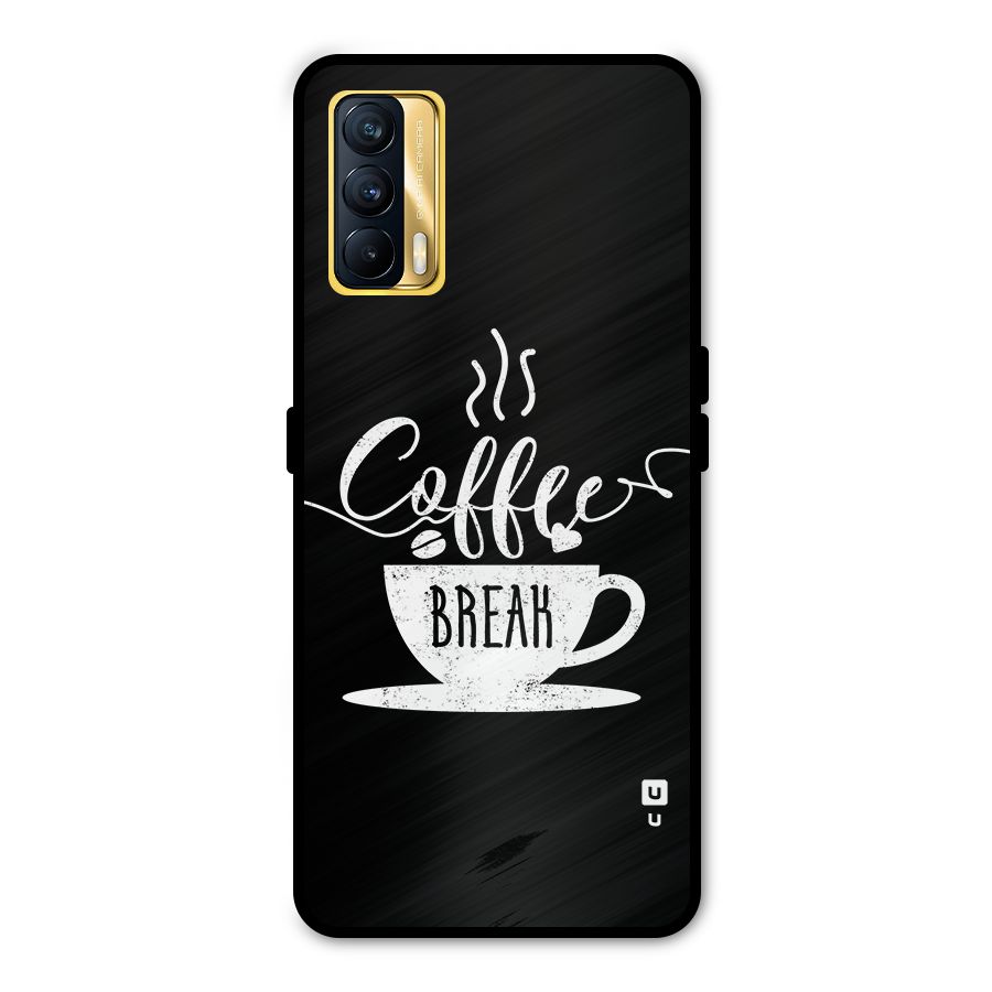 Coffee Break Metal Back Case for Realme X7