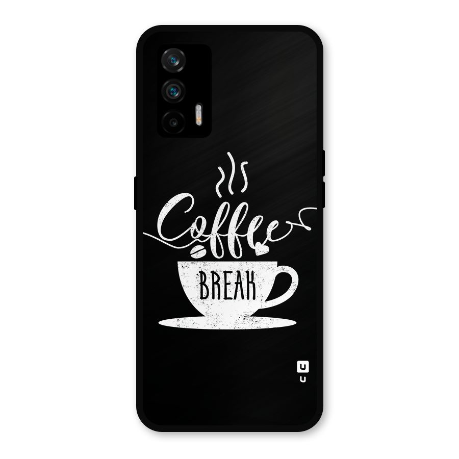 Coffee Break Metal Back Case for Realme X7 Max