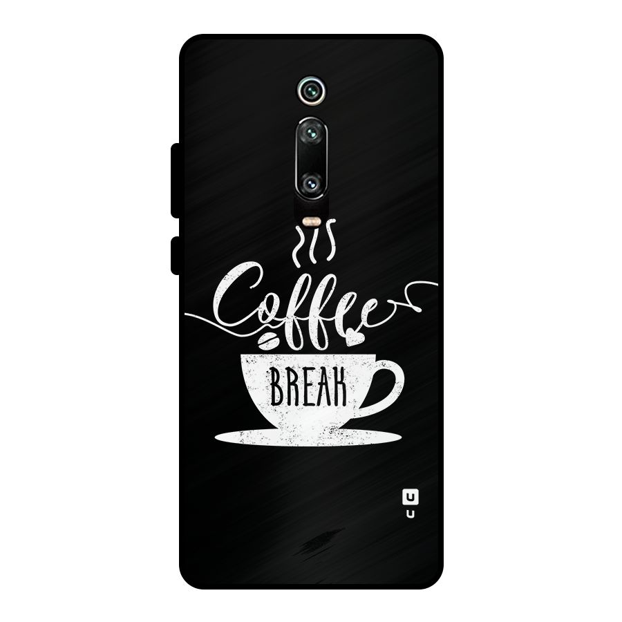 Coffee Break Metal Back Case for Redmi K20