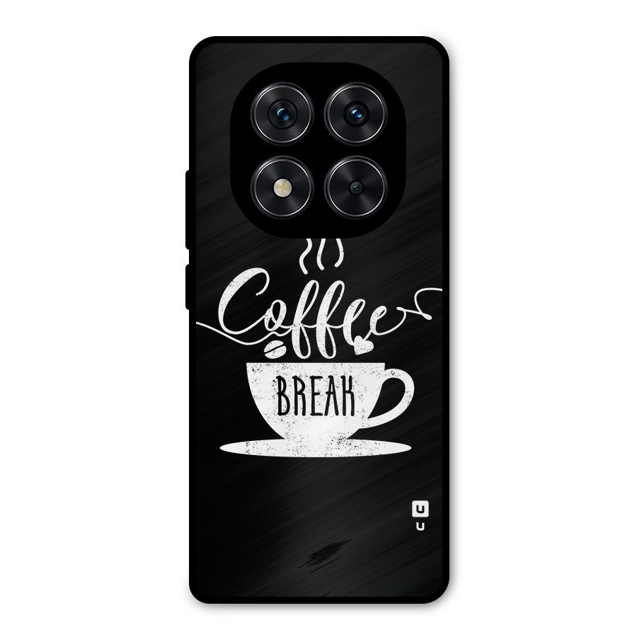 Coffee Break Metal Back Case for Redmi Note 14 Pro 5G