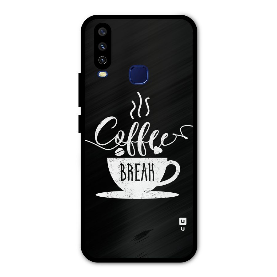 Coffee Break Metal Back Case for Vivo V17