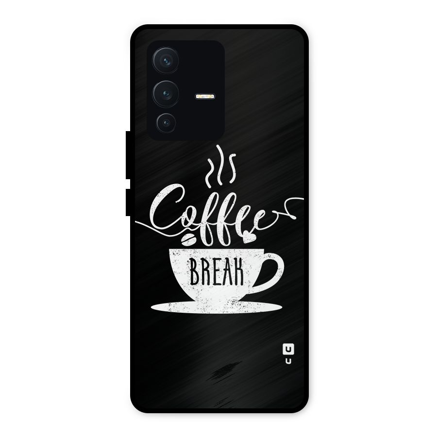Coffee Break Metal Back Case for Vivo V23 5G