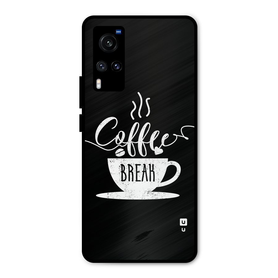 Coffee Break Metal Back Case for Vivo X60