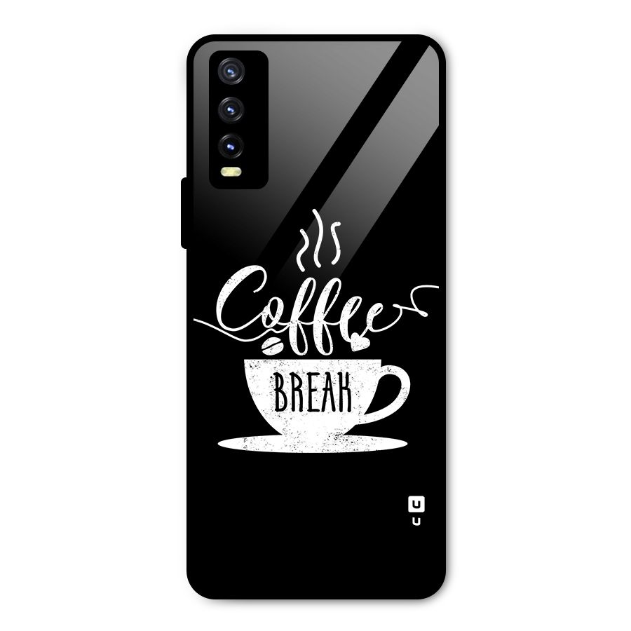Coffee Break Metal Back Case for Vivo Y20