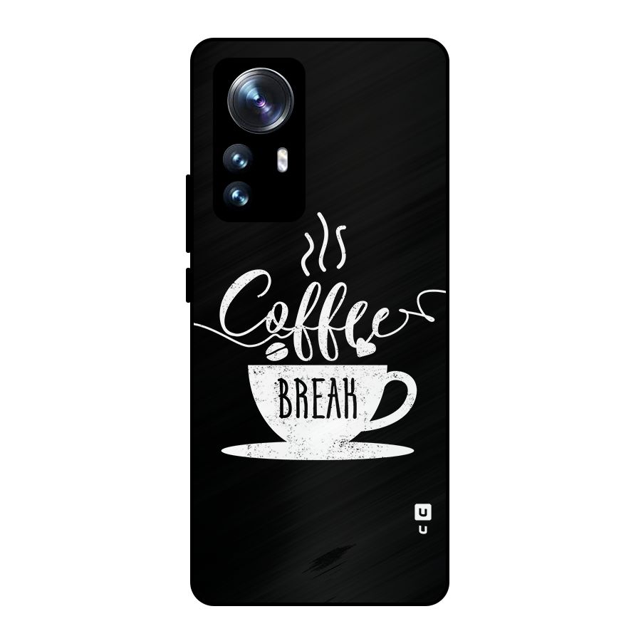 Coffee Break Metal Back Case for Xiaomi 12 Pro