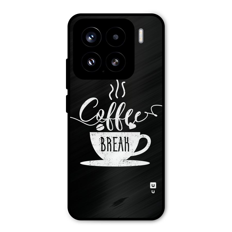 Coffee Break Metal Back Case for Xiaomi 15