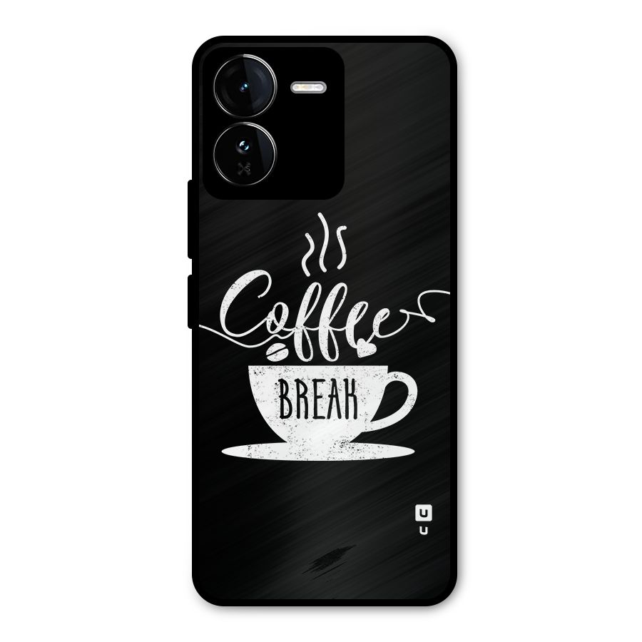 Coffee Break Metal Back Case for iQOO Z9