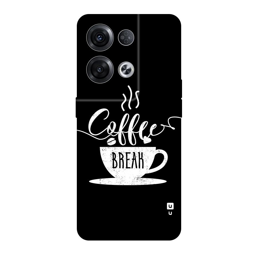Coffee Break Original Polycarbonate Back Case for Oppo Reno8 Pro 5G