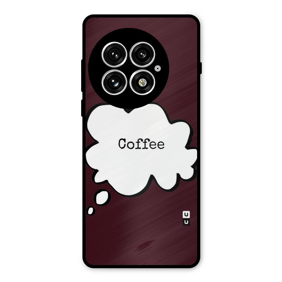 Coffee Bubble Metal Back Case for OnePlus 13