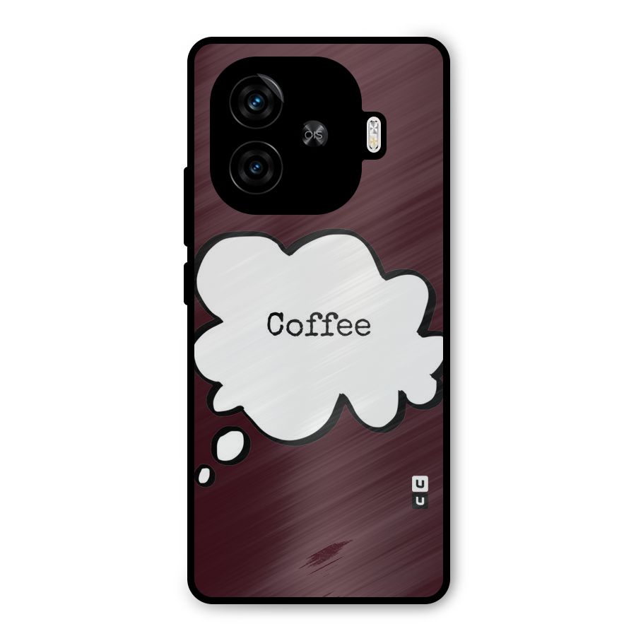 Coffee Bubble Metal Back Case for iQOO Neo 10R