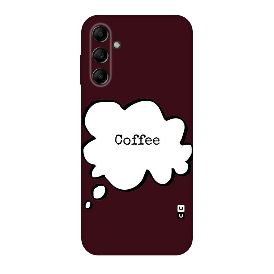 Coffee Bubble Original Polycarbonate Back Case for Galaxy A14 5G