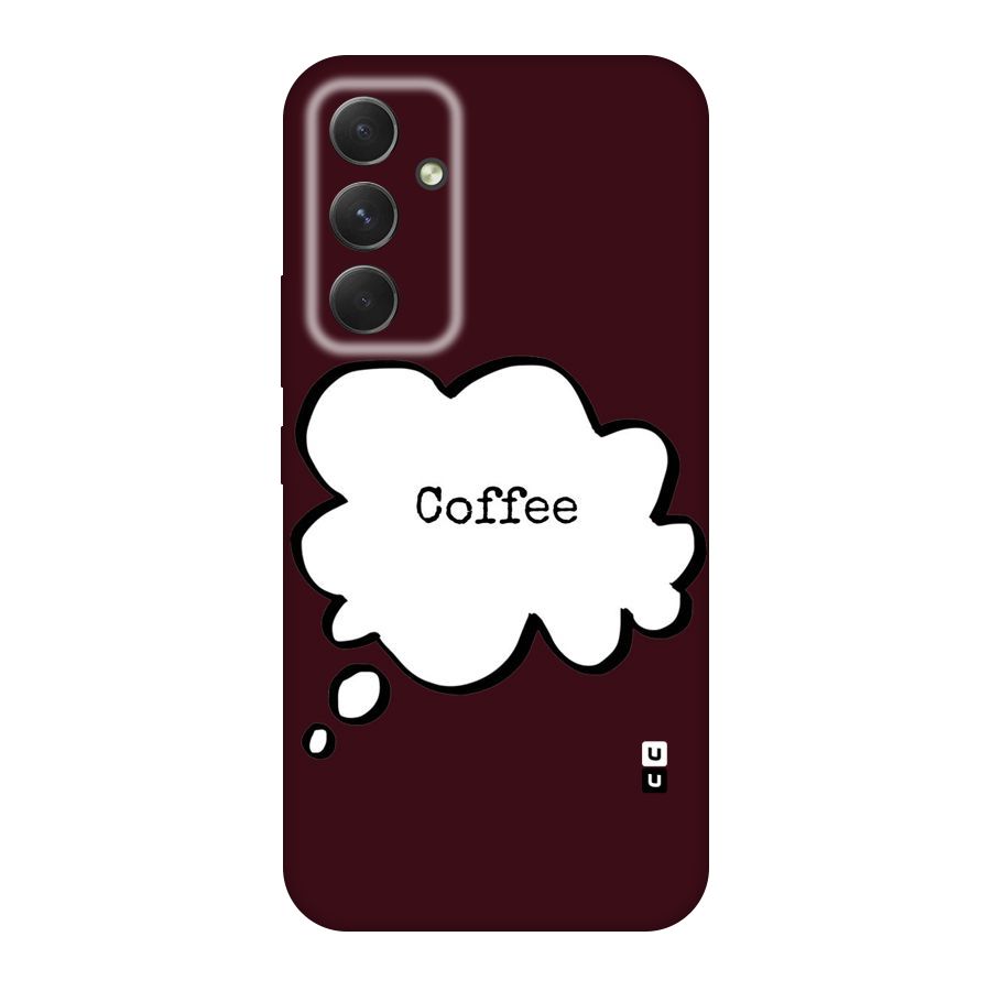 Coffee Bubble Original Polycarbonate Back Case for Galaxy A54