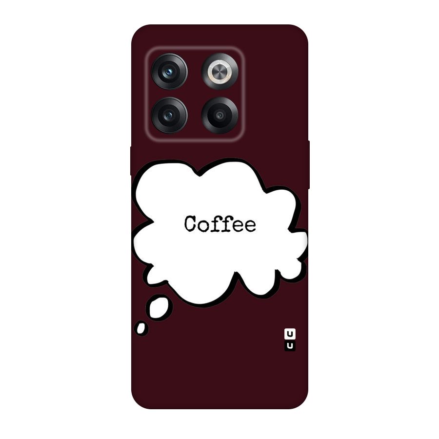 Coffee Bubble Original Polycarbonate Back Case for OnePlus 10T
