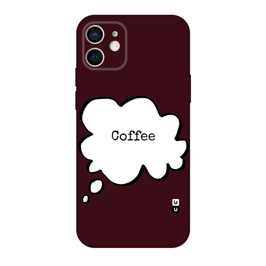 Coffee Bubble Original Polycarbonate Back Case for iPhone 12