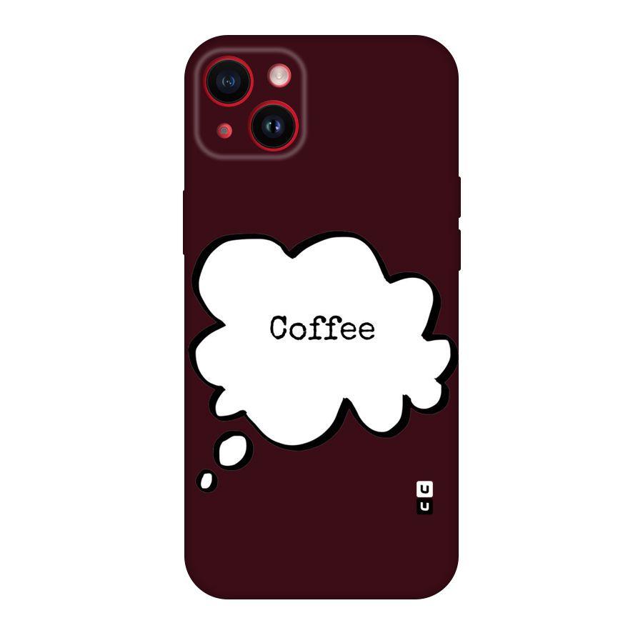 Coffee Bubble Original Polycarbonate Back Case for iPhone 14 Plus