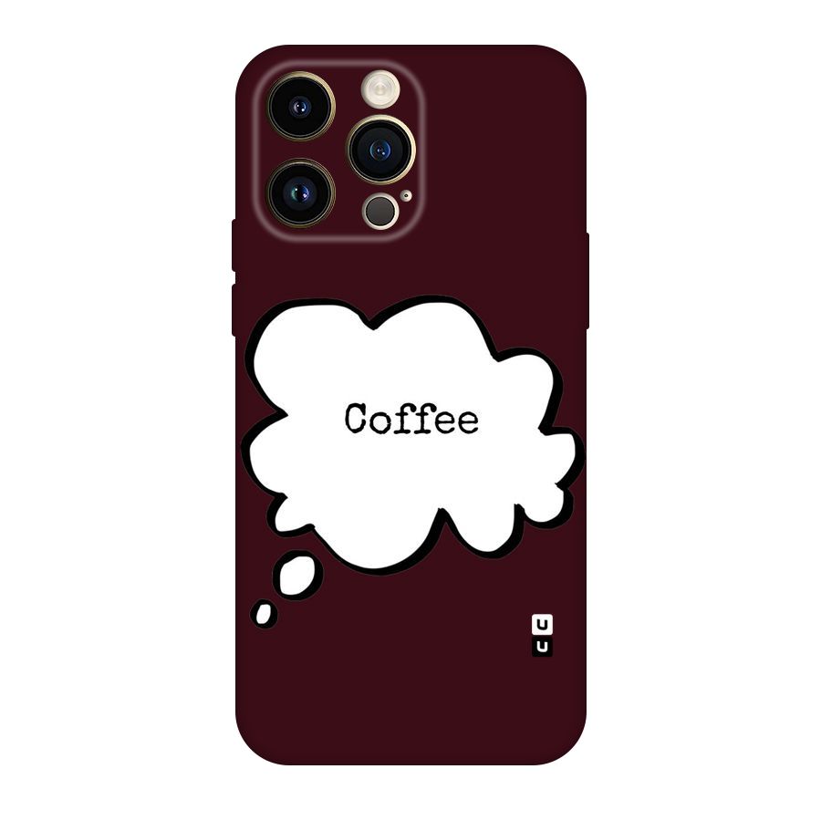 Coffee Bubble Original Polycarbonate Back Case for iPhone 14 Pro Max