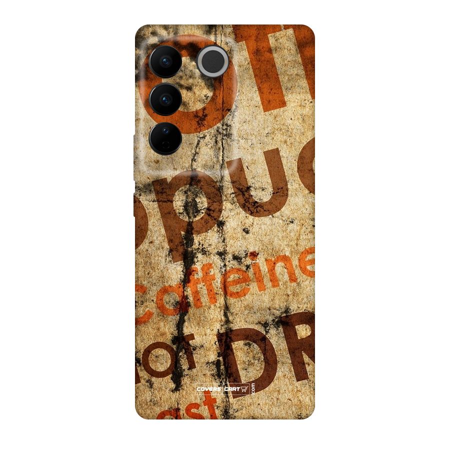 Coffee Caffeine Original Polycarbonate Back Case for Vivo V27