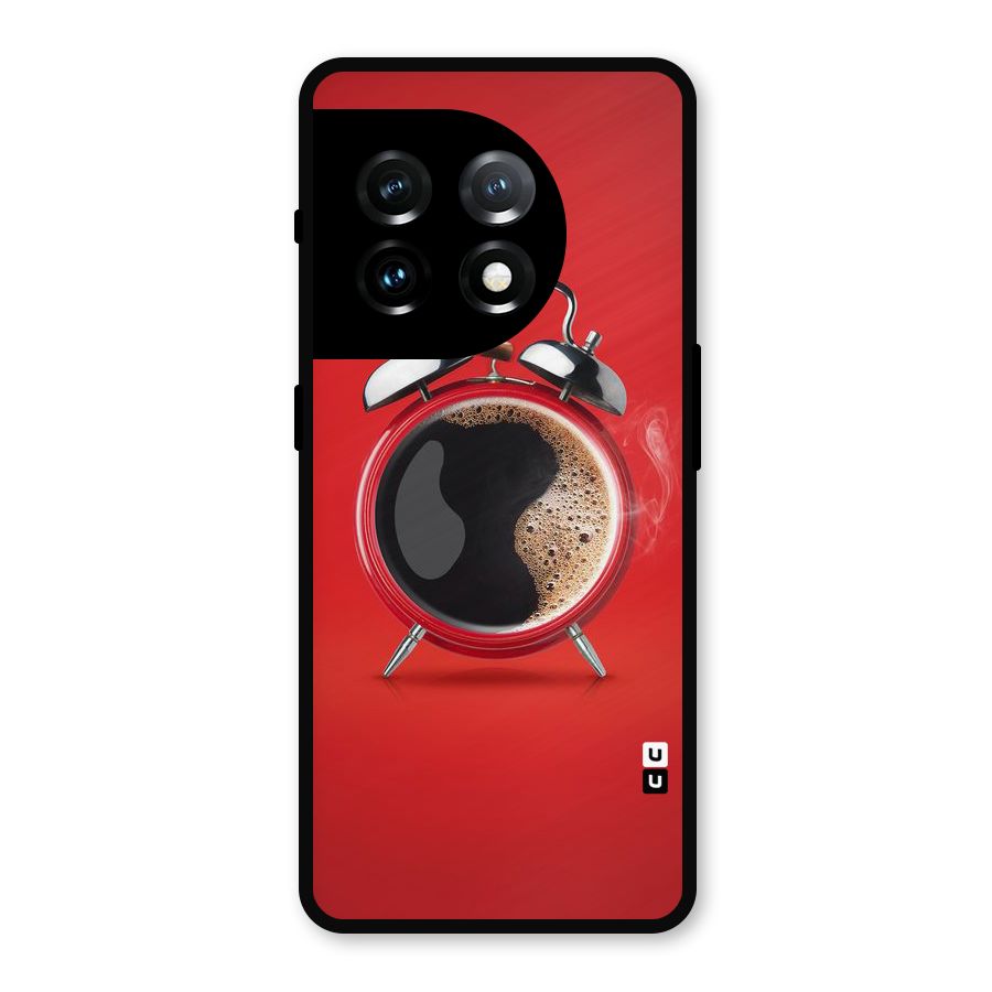 Coffee Clock Metal Back Case for OnePlus 11