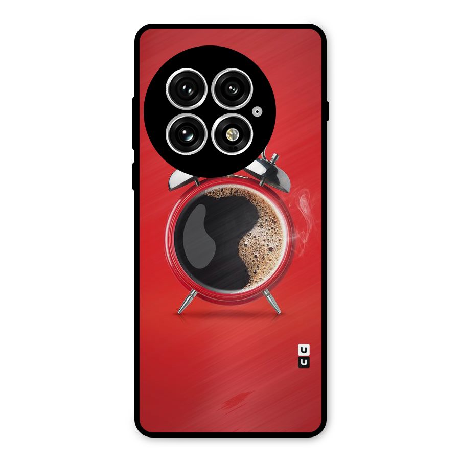 Coffee Clock Metal Back Case for OnePlus 13