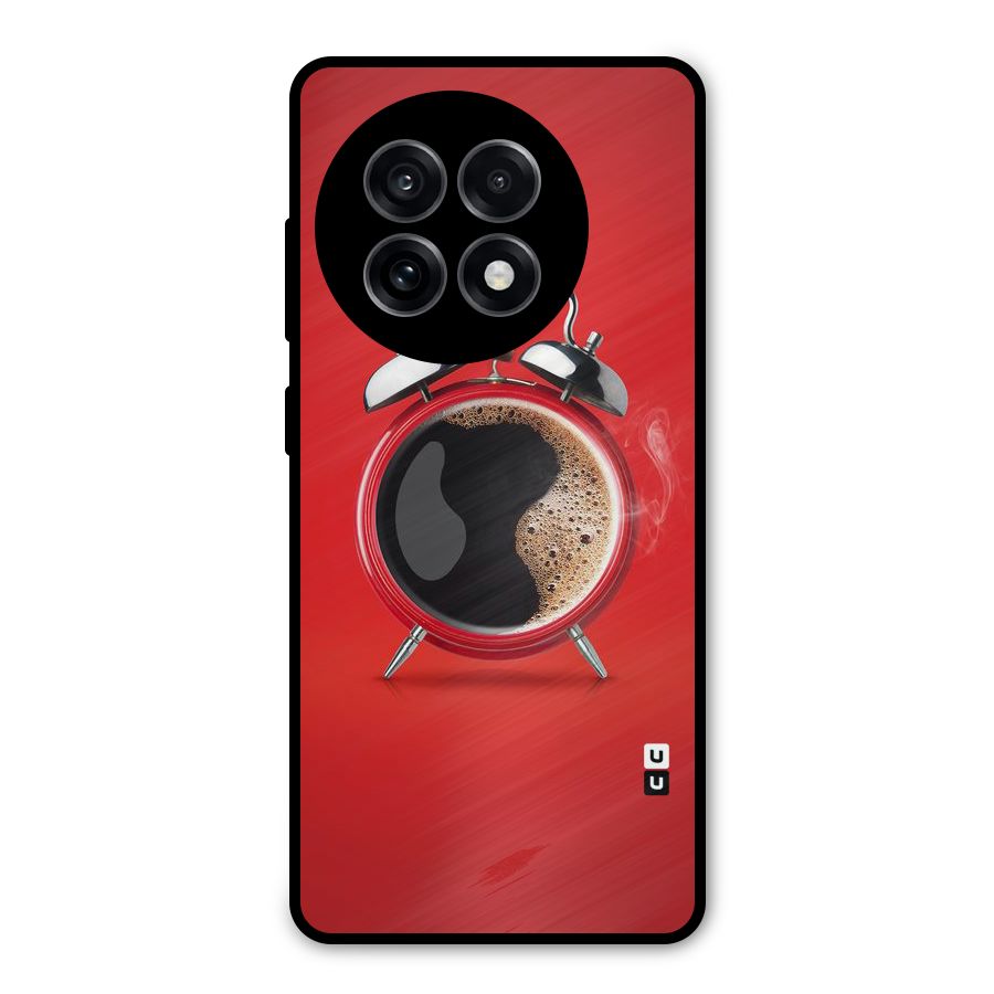 Coffee Clock Metal Back Case for OnePlus 13R
